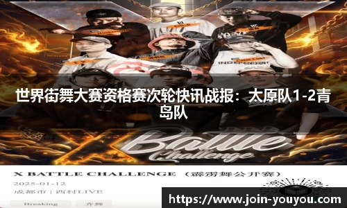 世界街舞大赛资格赛次轮快讯战报：太原队1-2青岛队